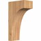 Ekena Millwork Huntington Smooth Corbel, Western Red Cedar, 5 1/2"W x 10"D x 18"H COR06X10X18HUN00SWR - alternate 1